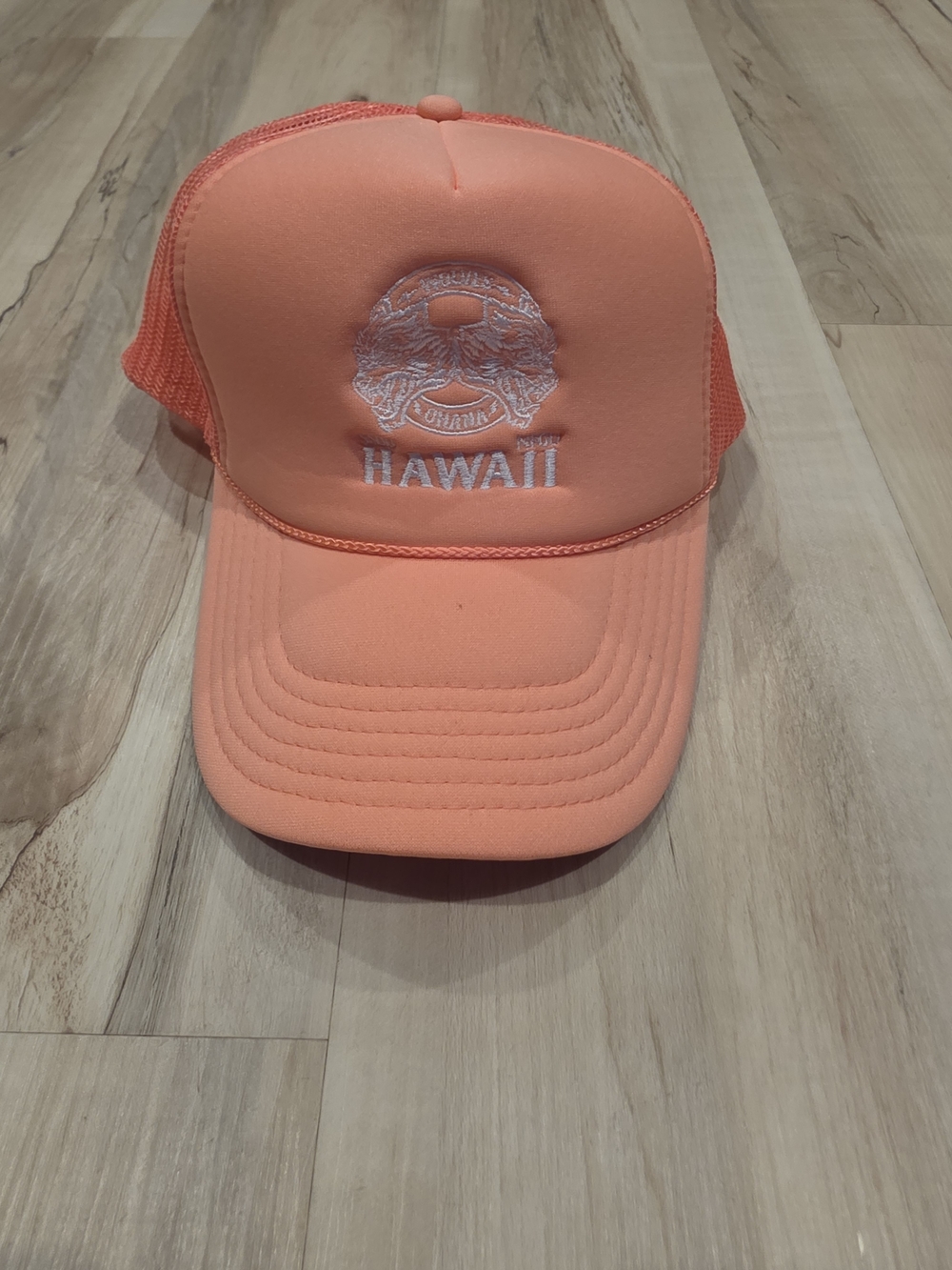 Darc Sport Peach "Hawaii" Embroidered Trucker Hat